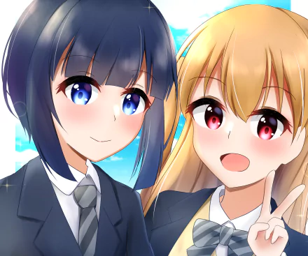 Koharu Minagi Hiyori Minagi Anime Slow Loop HD Desktop Wallpaper | Background Image