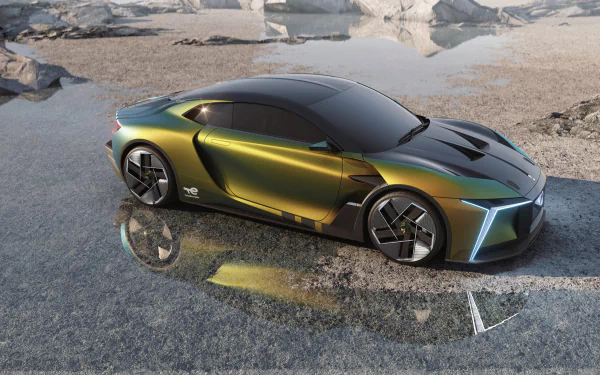 concept car vehicle DS E-Tense Performance Concept HD Desktop Wallpaper | Background Image