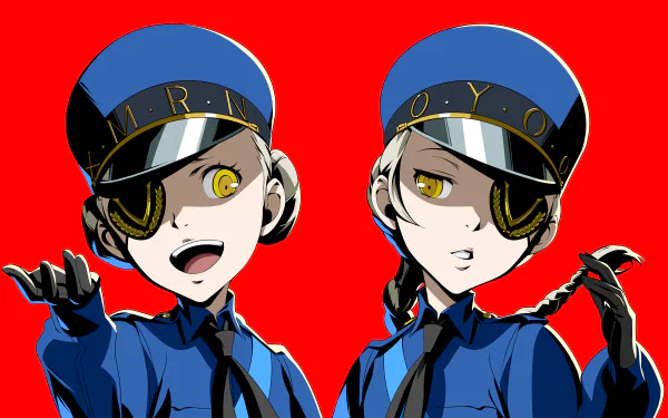  All-Out-Attack Portrait — Caroline &amp; Justine