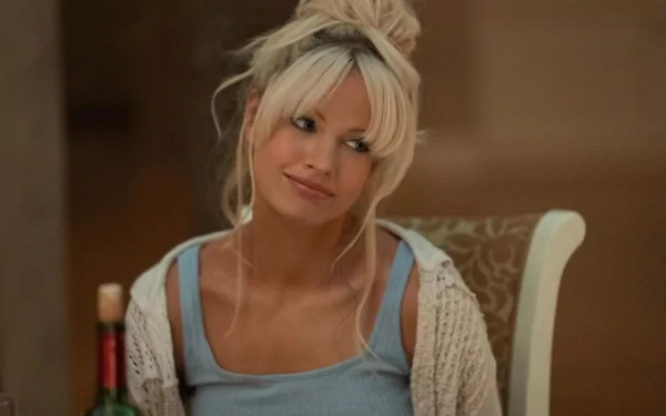 Lily James TV Show Pam & Tommy HD Desktop Wallpaper | Background Image