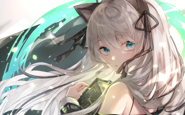 Mint (Arknights) video game Arknights HD Desktop Wallpaper | Background Image