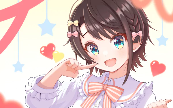 hololive Oozora Subaru Anime Virtual Youtuber HD Desktop Wallpaper | Background Image