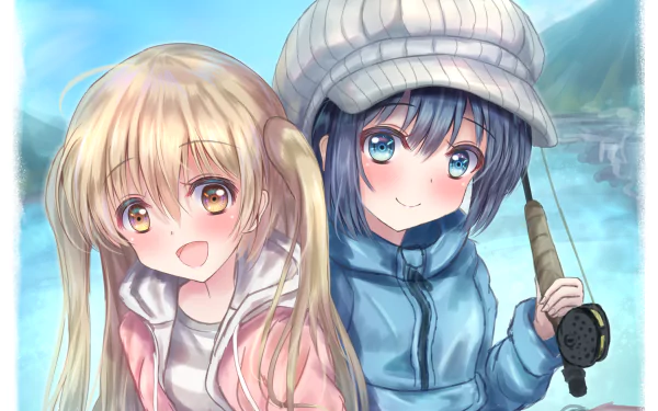 Koharu Minagi Hiyori Minagi Anime Slow Loop HD Desktop Wallpaper | Background Image