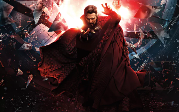 Benedict Cumberbatch as Doctor Strange in the Multiverse of Madness HD desktop wallpaper and background.