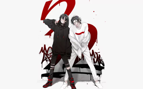 Jiro Yamada Saburo Yamada Anime Hypnosis Mic HD Desktop Wallpaper | Background Image