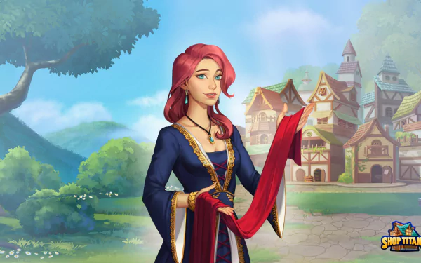 video game Shop Titans HD Desktop Wallpaper | Background Image