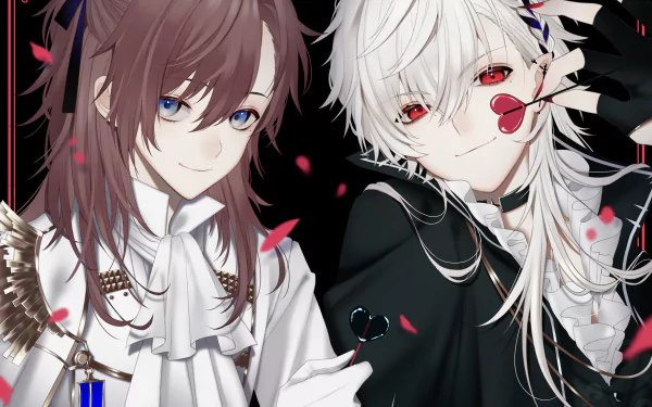 Nijisanji Kuzuha (Virtual YouTuber) Kanae (Virtual Youtuber) Anime Virtual Youtuber HD Desktop Wallpaper | Background Image