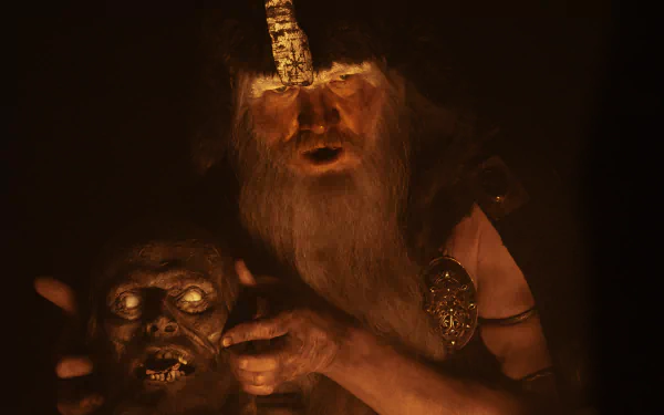 Ingvar E. Sigurðsson movie The Northman HD Desktop Wallpaper | Background Image