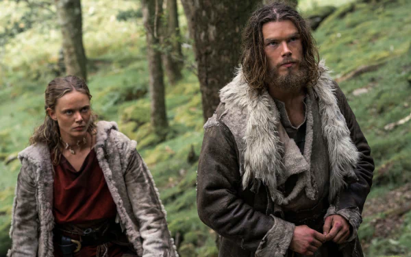 Leo Suter Frida Gustavsson TV Show Vikings: Valhalla HD Desktop Wallpaper | Background Image