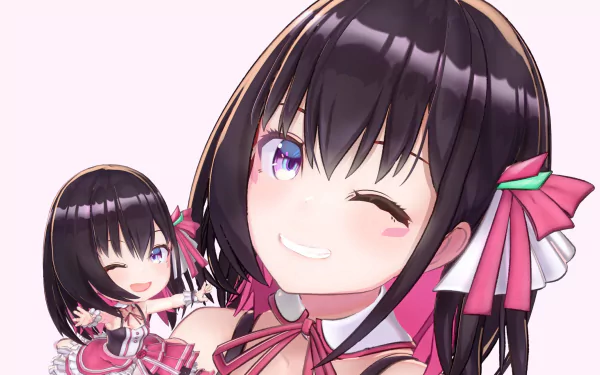 hololive AZKi (Virtual Youtuber) Anime Virtual Youtuber HD Desktop Wallpaper | Background Image