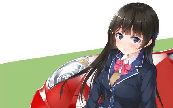 Tsukino Mito Anime Virtual Youtuber HD Desktop Wallpaper | Background Image