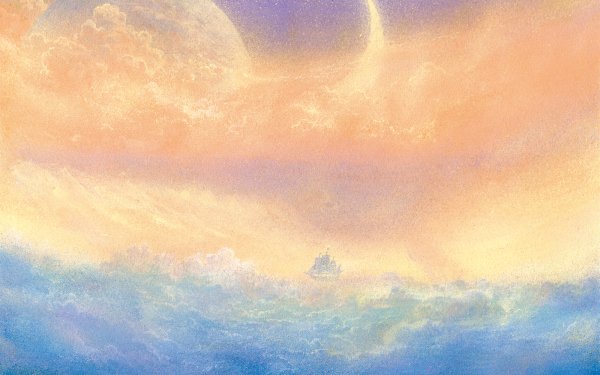 Artistic Boat Cloud HD Wallpaper | Background Image
