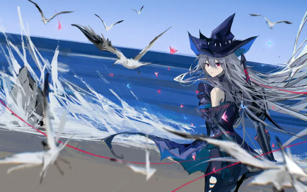 Skadi (Arknights) video game Arknights HD Desktop Wallpaper | Background Image