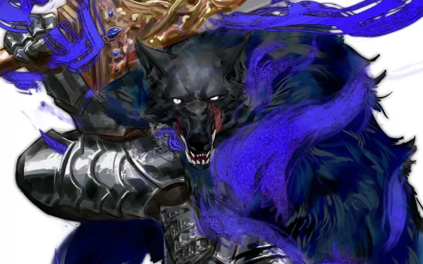 Blaidd the Half-Wolf video game Elden Ring HD Desktop Wallpaper | Background Image