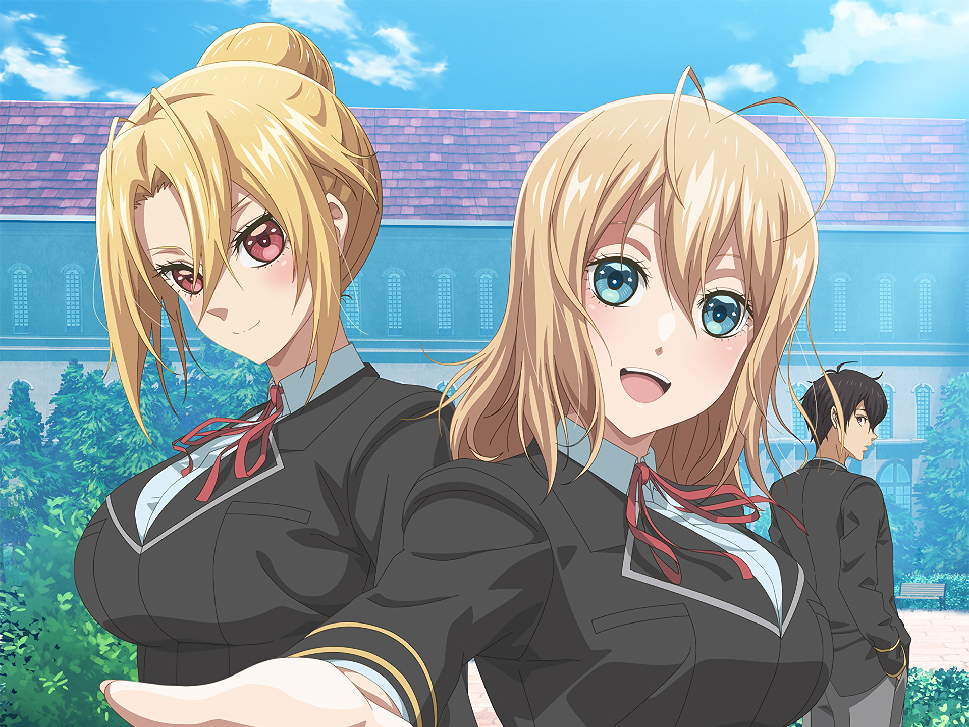 Anime Trapped in a Dating Sim: The World of Otome Games Is Tough for Mobs HD Wallpaper | Background Image