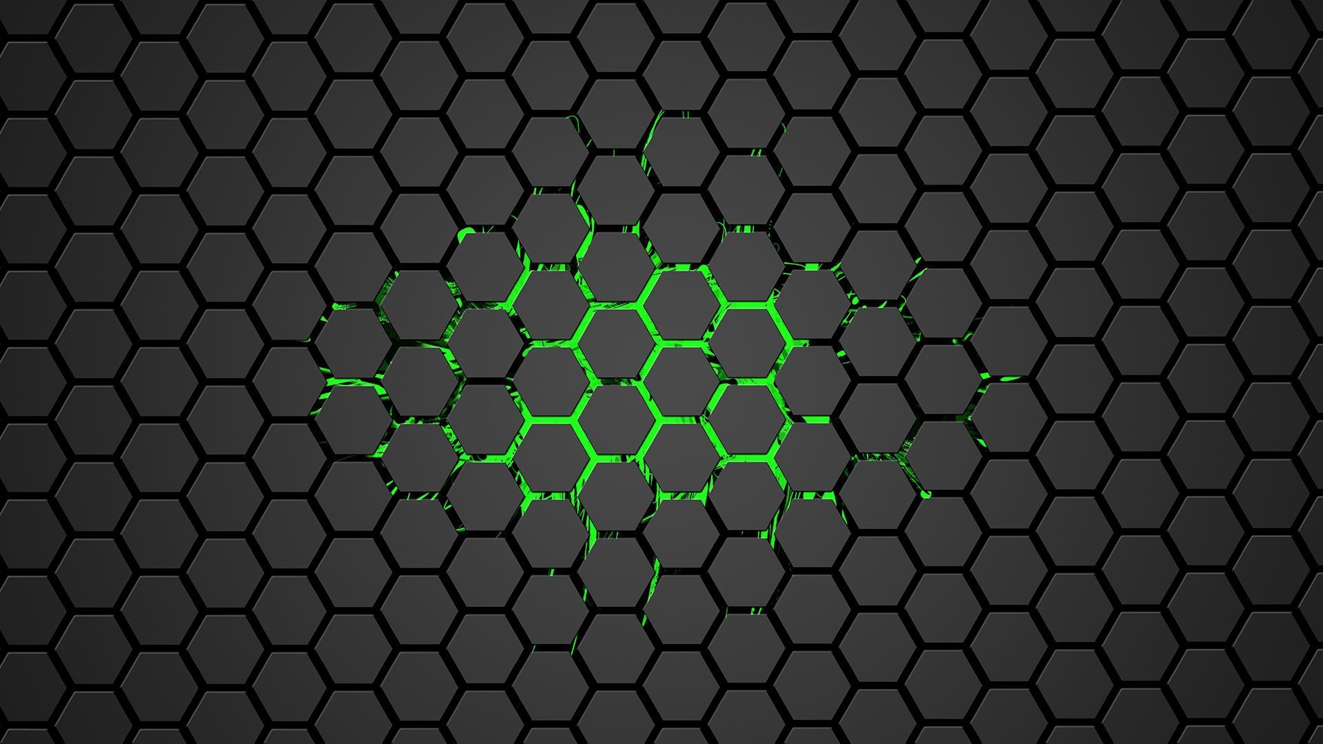Abstract Hexagon HD Wallpaper