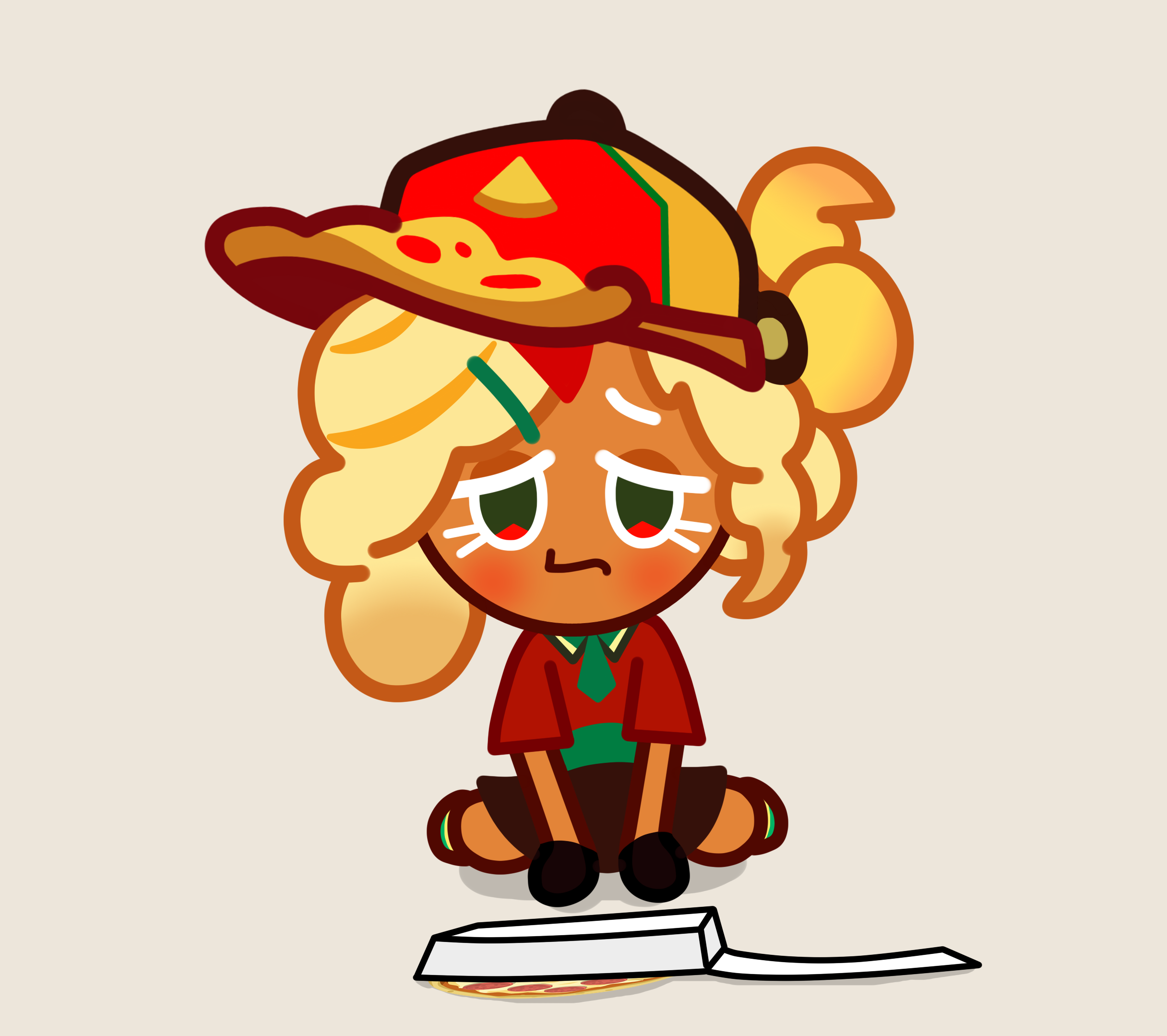 Pizza Cookie (Cookie Run) Papéis de Parede HD e Planos de Fundo
