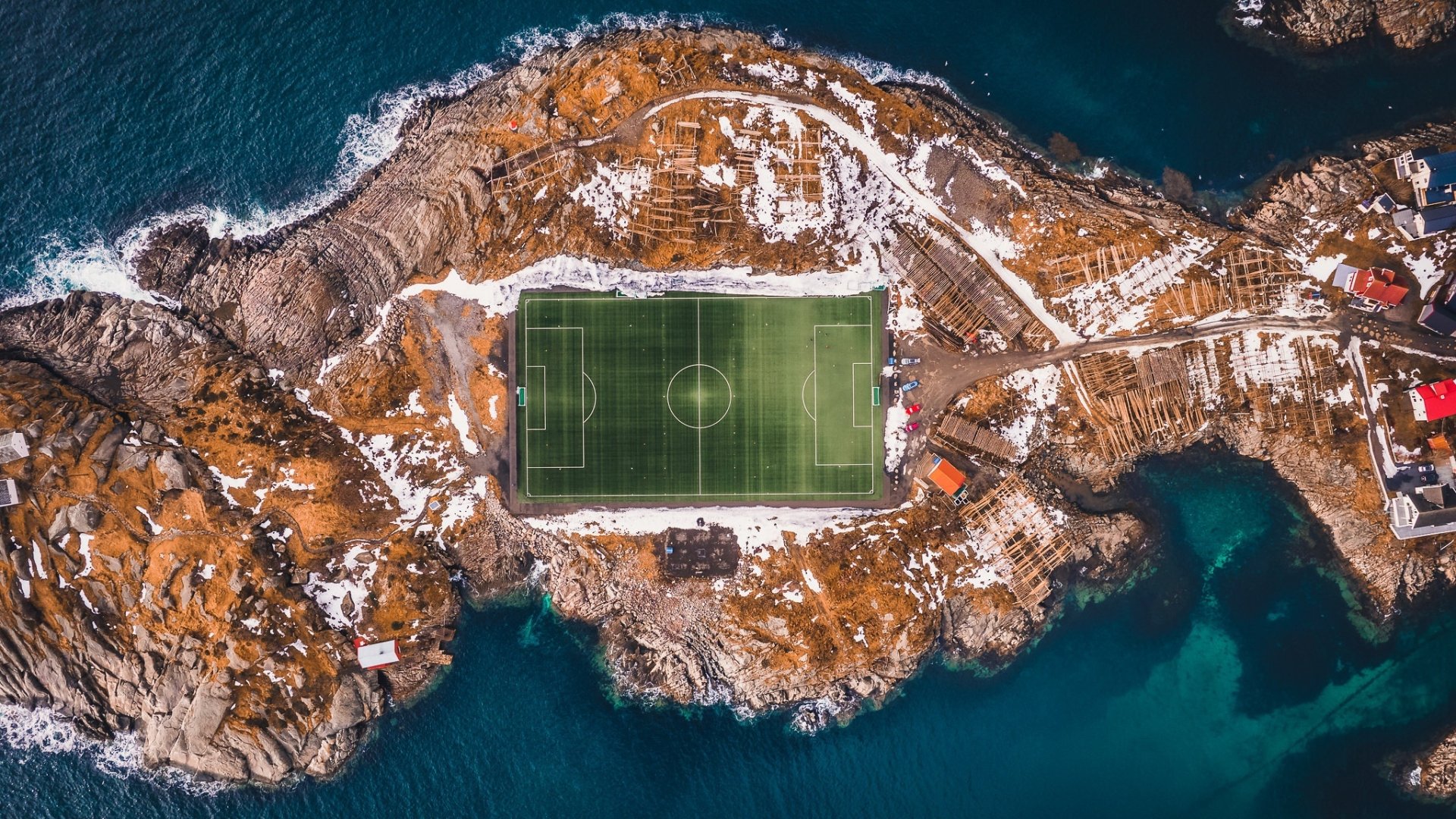 Download Lofoten Soccer Sports HD Wallpaper