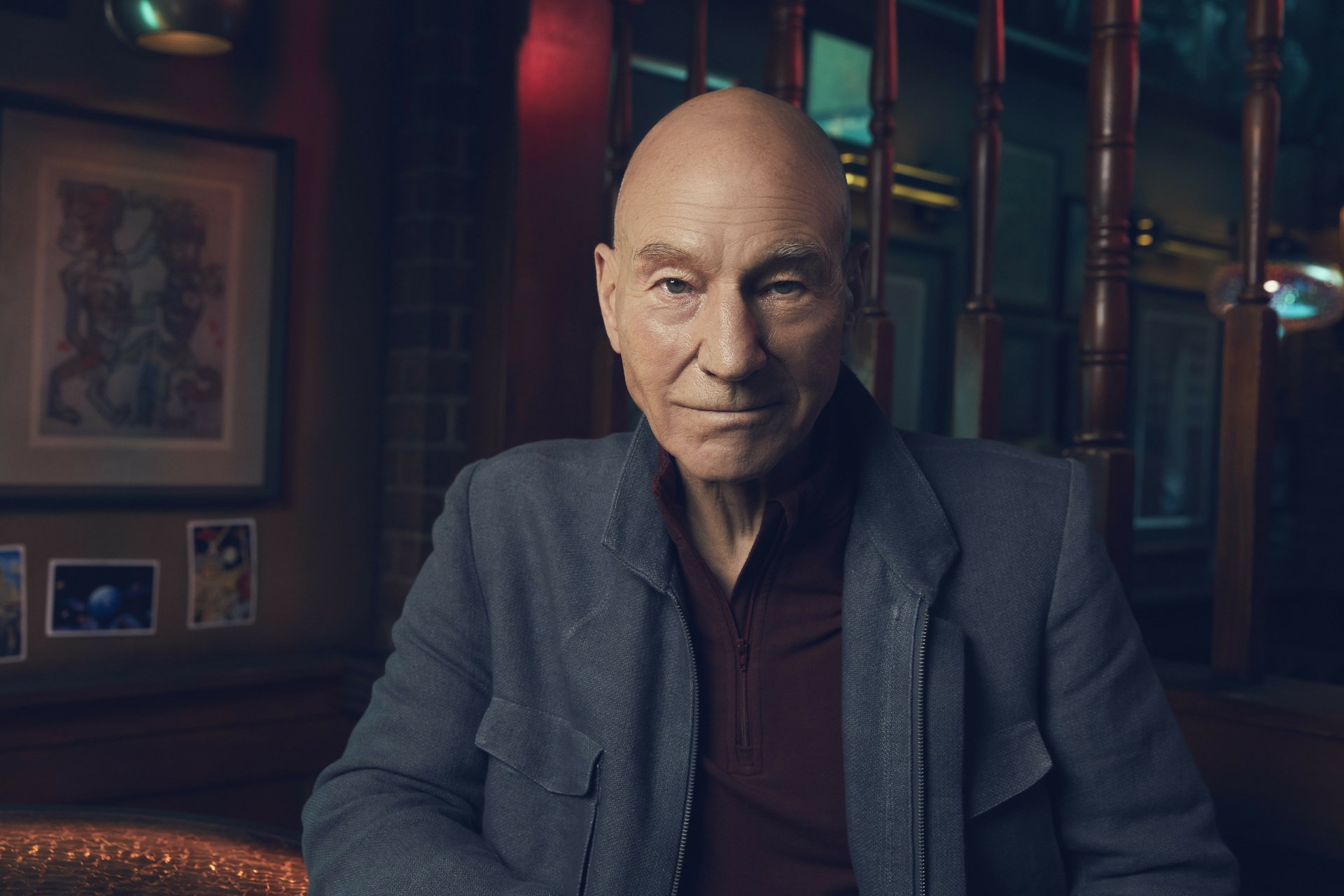 Download Jean-Luc Picard Patrick Stewart TV Show Star Trek: Picard HD Wallpaper