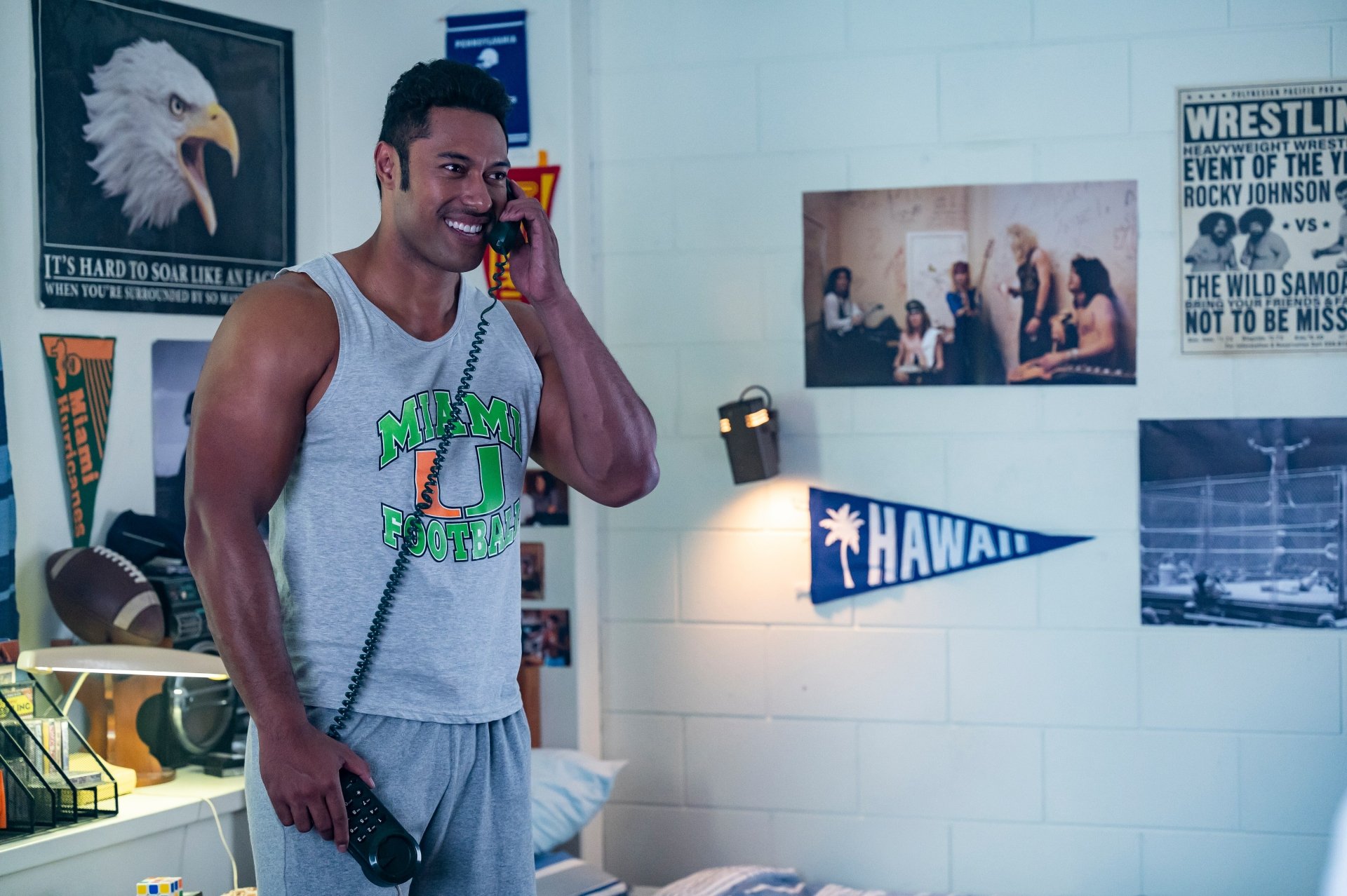 Download Uli Latukefu TV Show Young Rock 4k Ultra HD Wallpaper