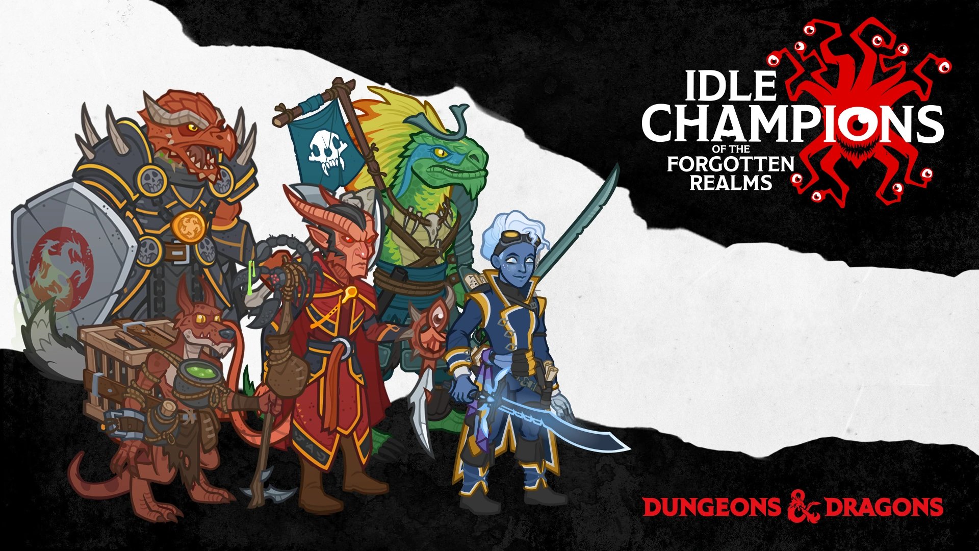 idle champions of the forgotten realms wallpaper
