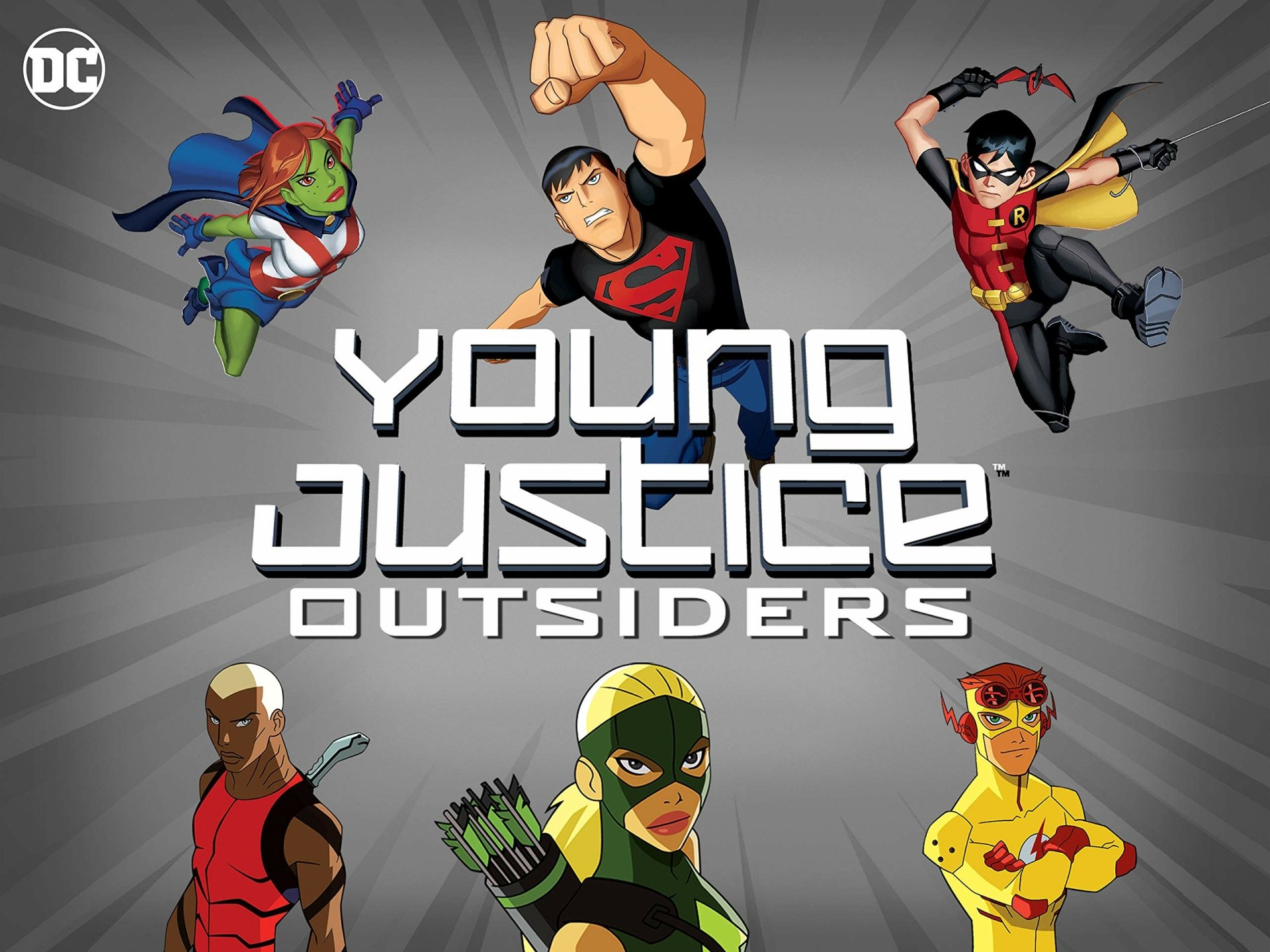 Download Artemis Crock Conner Kent Superboy Miss Martian Dick Grayson Robin (DC Comics) Wally West Kid Flash Kaldur'ahm Aqualad (DC Comics) TV Show Young Justice HD Wallpaper