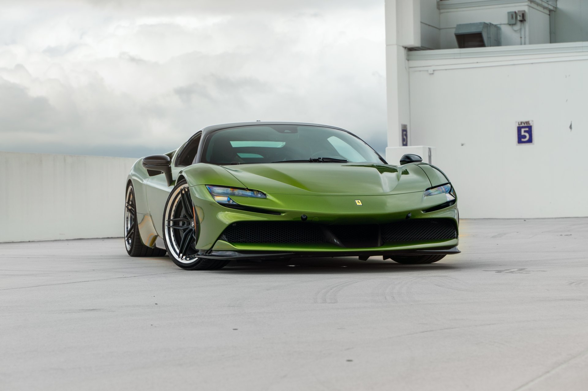 Download Supercar Vehicle Ferrari SF90 8k Ultra HD Wallpaper by Anna Shuvalova