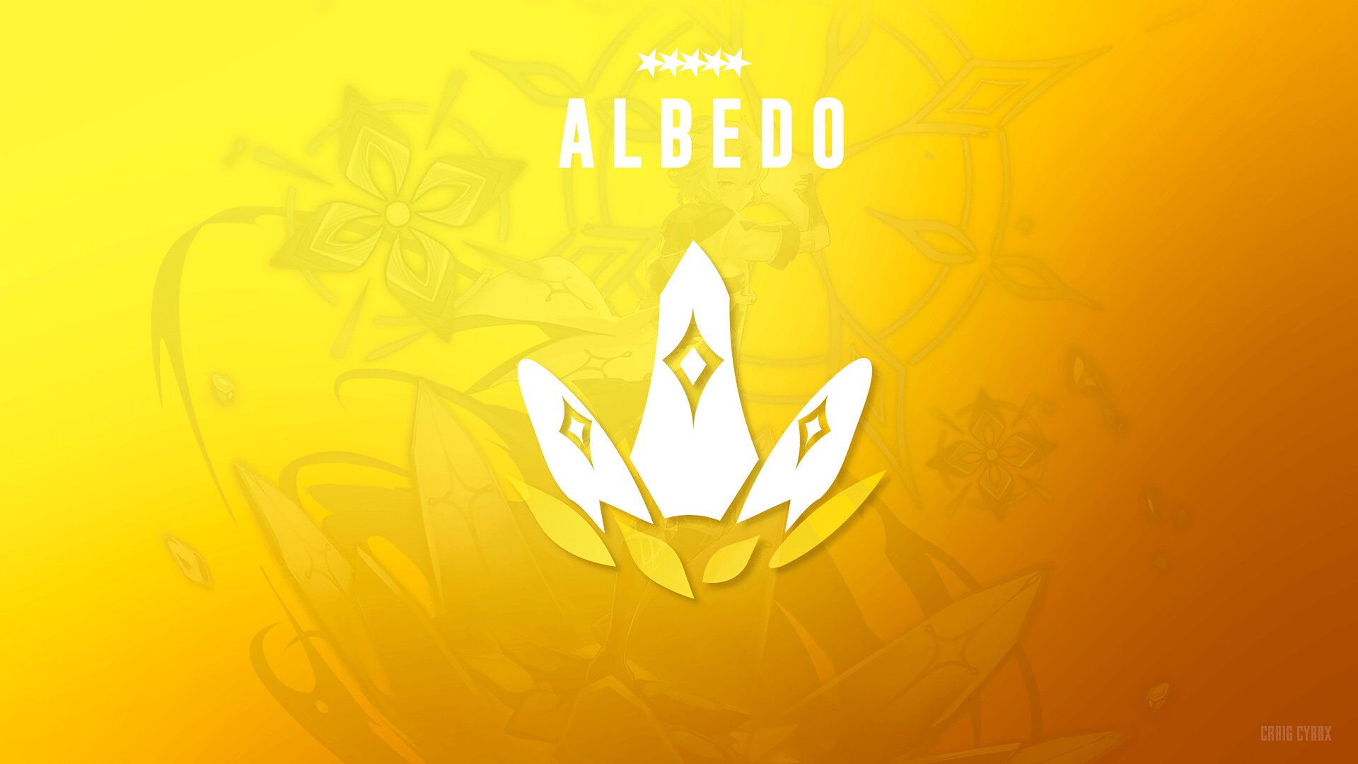 Albedo (Genshin Impact) by Cyrax