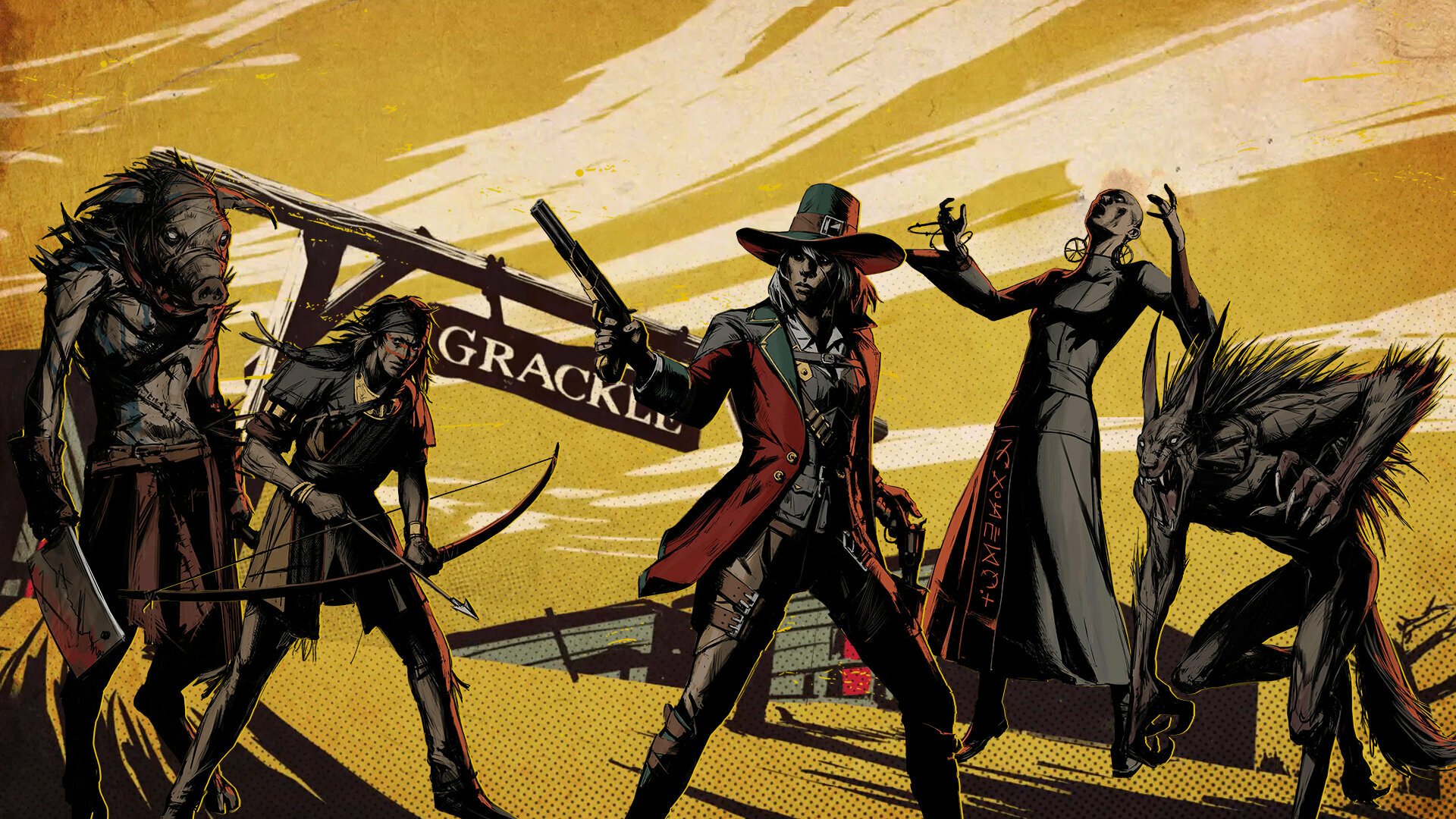 Download Video Game Weird West HD Wallpaper