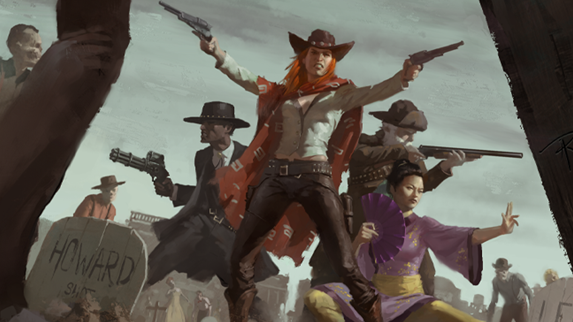Download Video Game Weird West HD Wallpaper