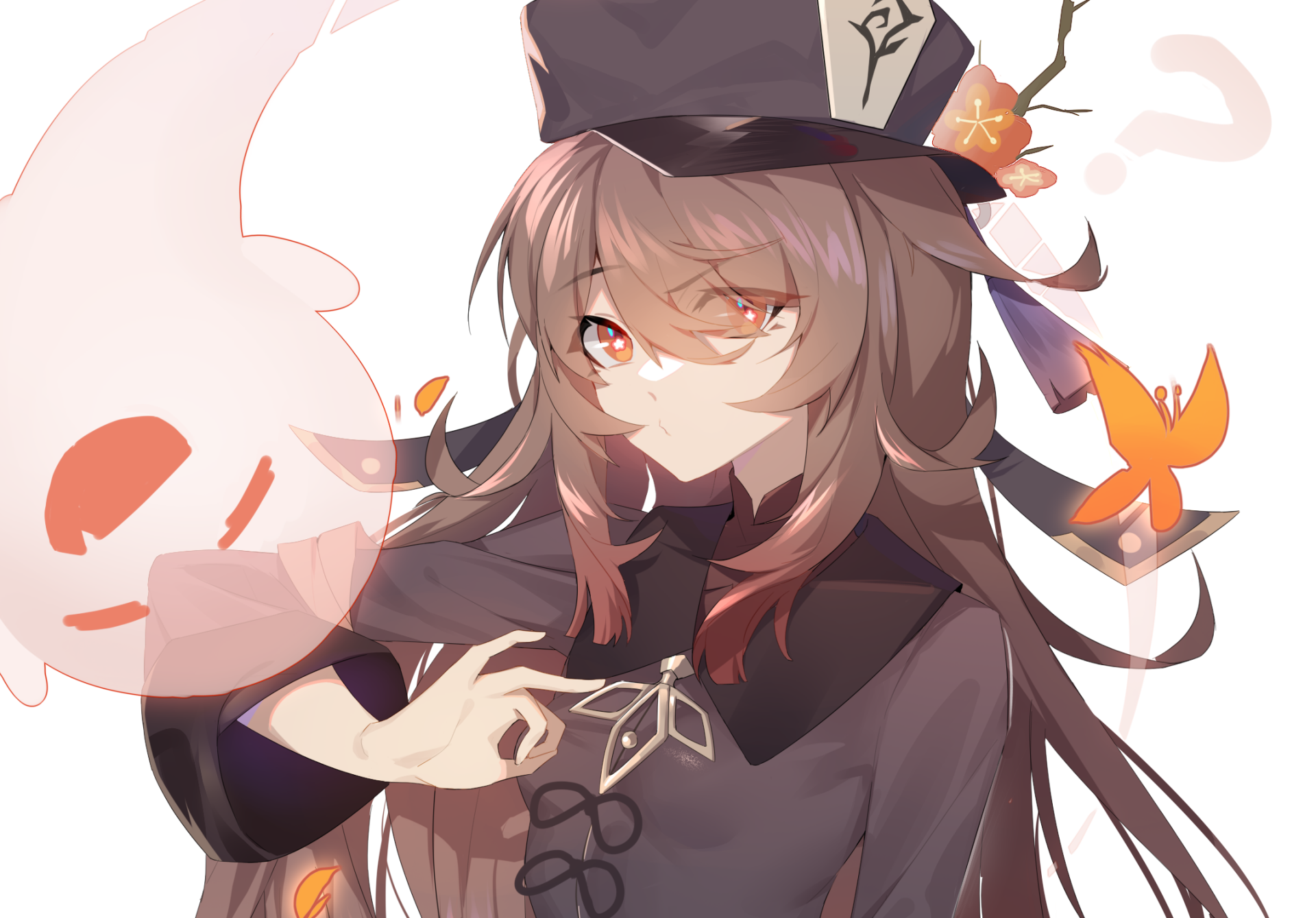 Download Hu Tao Video Game Genshin Impact HD Wallpaper by newflame