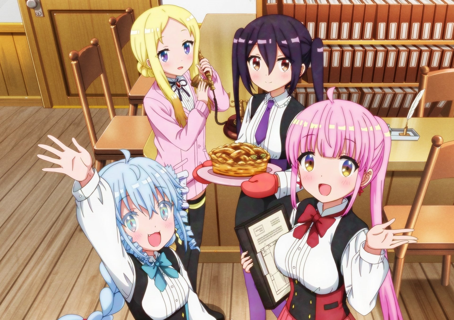 Download Kotone Kazairo Rakira (RPG Real Estate) Rufria (RPG Real Estate) Fa (RPG Real Estate) Anime RPG Real Estate HD Wallpaper