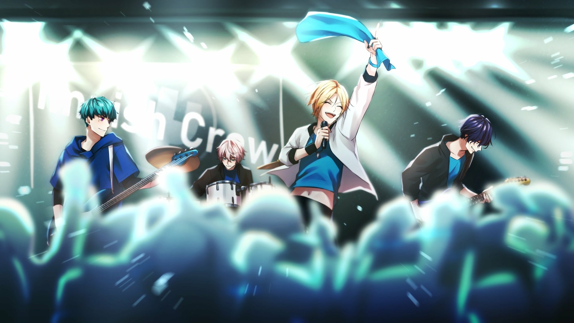 Download Hibari Shibasaki Tsugumi Nonaka Toki Mizukawa Mitsuru Hayama Anime DIG-ROCK 4k Ultra HD Wallpaper