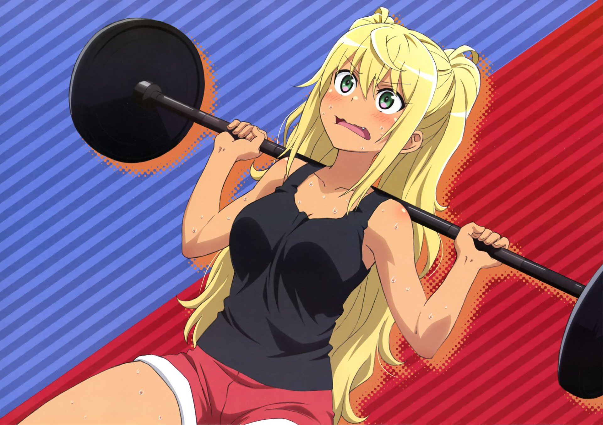 Download Hibiki Sakura Anime How Heavy Are The Dumbbells You Lift Hd Wallpaper 2401