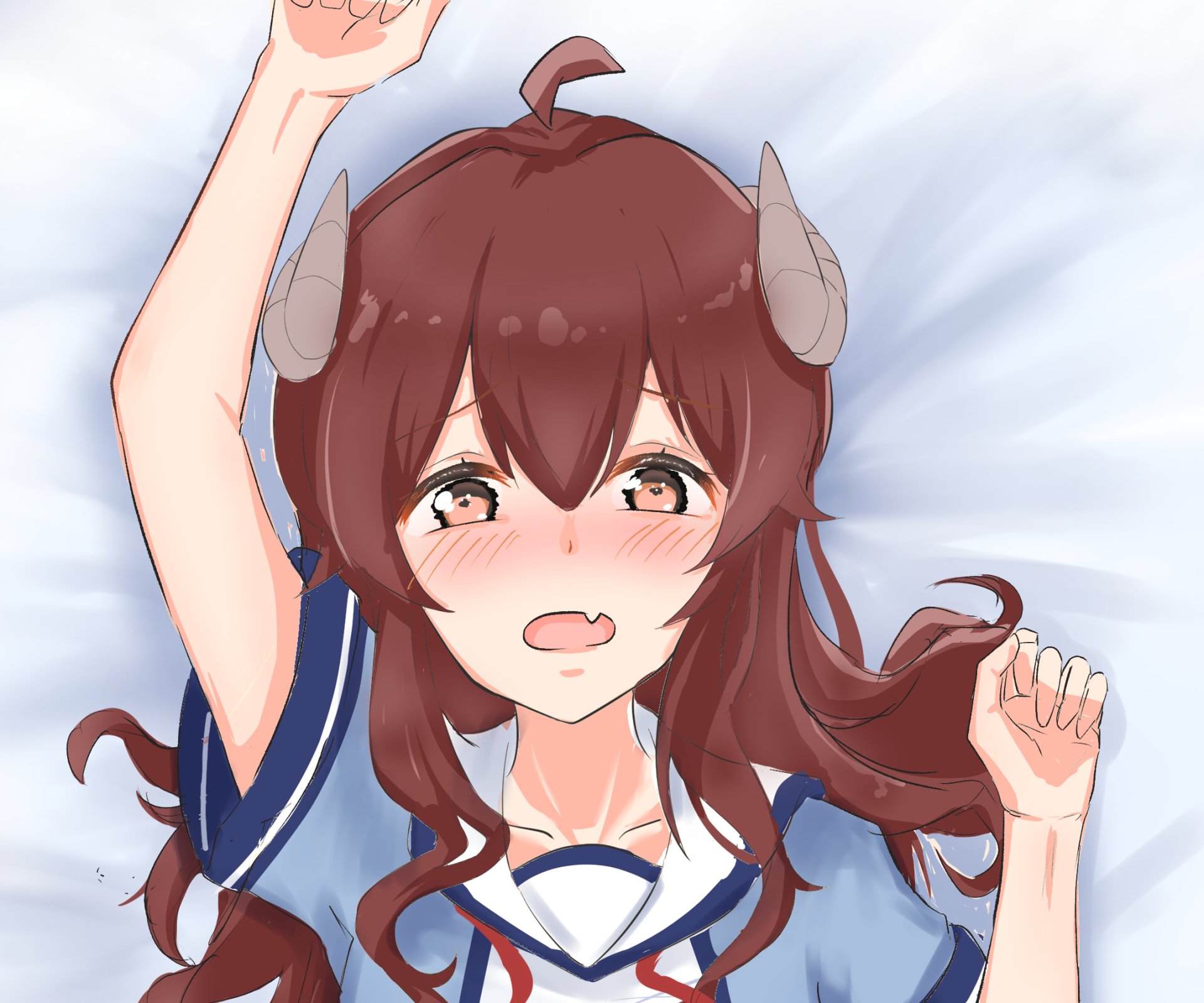 Download Yuuko Yoshida Anime The Demon Girl Next Door HD Wallpaper