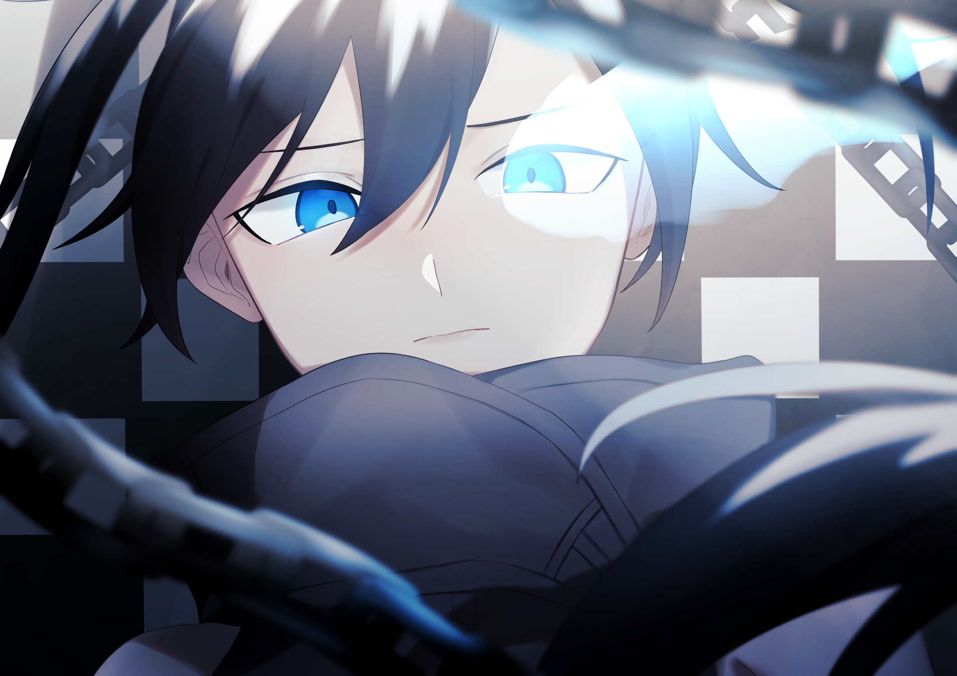 Download Black Rock Shooter Anime Black ★★ Rock Shooter : Dawn Fall 4k ...