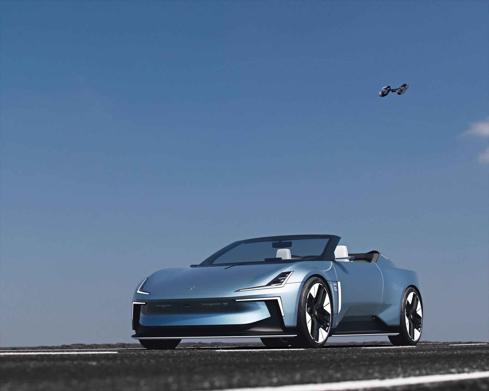 Download Vehicle Polestar O₂ Concept 4k Ultra HD Wallpaper