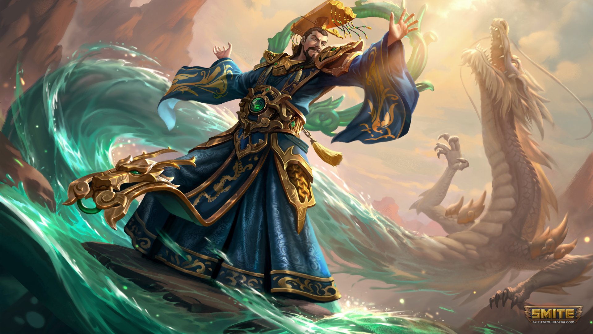 Download Yu Huang (Smite) Video Game Smite 4k Ultra HD Wallpaper