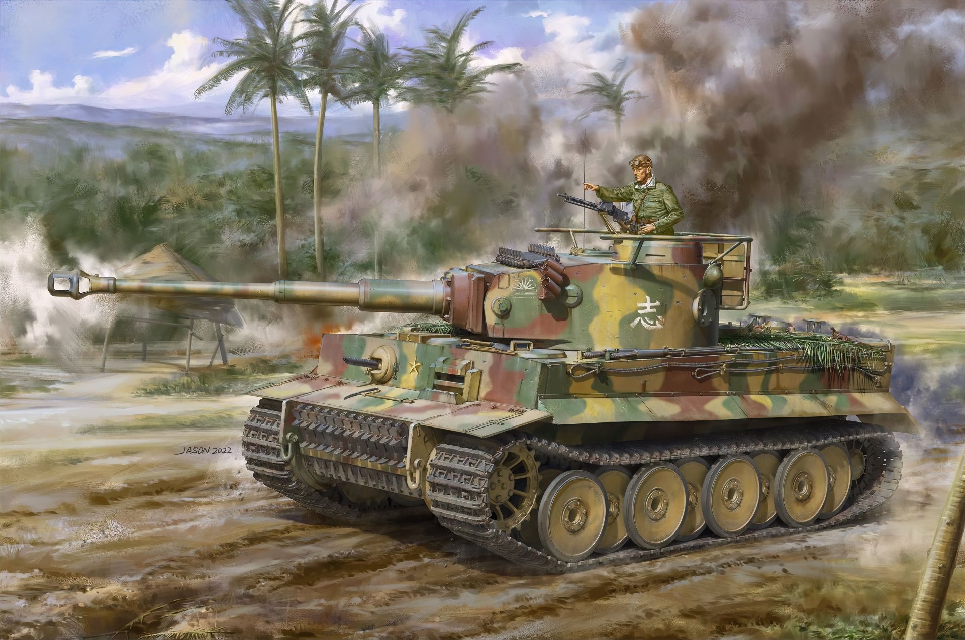 Download Military Tiger I 4k Ultra HD Wallpaper