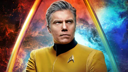 Christopher Pike Anson Mount TV Show Star Trek: Strange New Worlds HD Desktop Wallpaper | Background Image