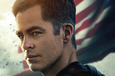 Chris Pine movie The Contractor (2022) HD Desktop Wallpaper | Background Image