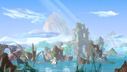 video game Afterimage HD Desktop Wallpaper | Background Image