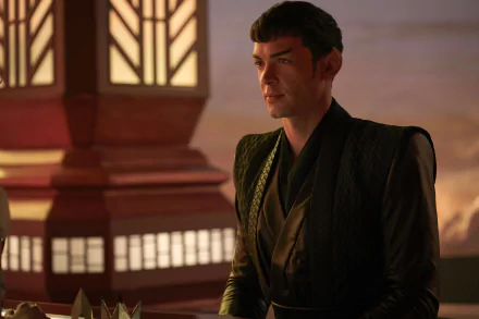 Spock Ethan Peck TV Show Star Trek: Strange New Worlds HD Desktop Wallpaper | Background Image