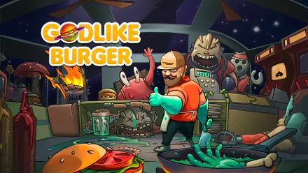 video game Godlike Burger HD Desktop Wallpaper | Background Image