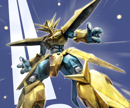 Magnamon (Digimon) Anime Digimon Adventure Tri. HD Desktop Wallpaper | Background Image