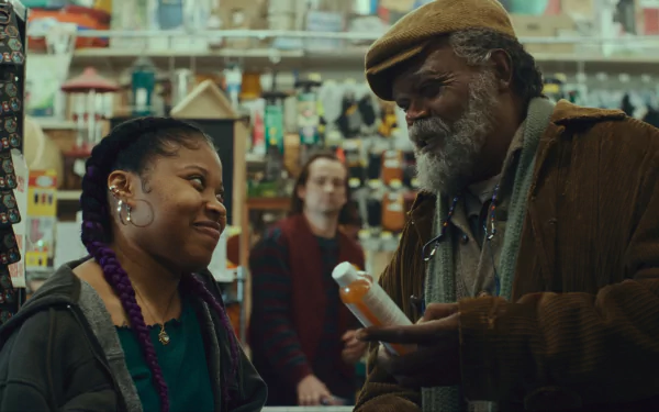 Dominique Fishback Samuel L. Jackson TV Show The Last Days of Ptolemy Grey HD Desktop Wallpaper | Background Image