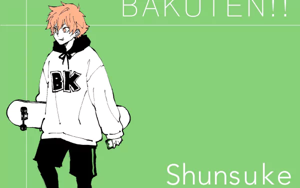 Shunsuke Azuma Anime Bakuten!! HD Desktop Wallpaper | Background Image