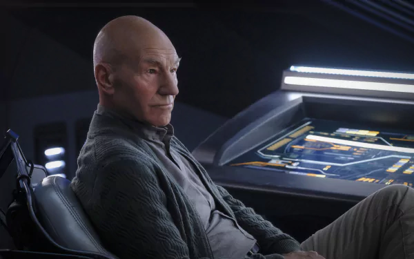 Jean-Luc Picard Patrick Stewart TV Show Star Trek: Picard HD Desktop Wallpaper | Background Image