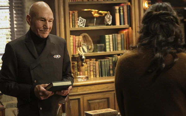 Jean-Luc Picard Patrick Stewart TV Show Star Trek: Picard HD Desktop Wallpaper | Background Image