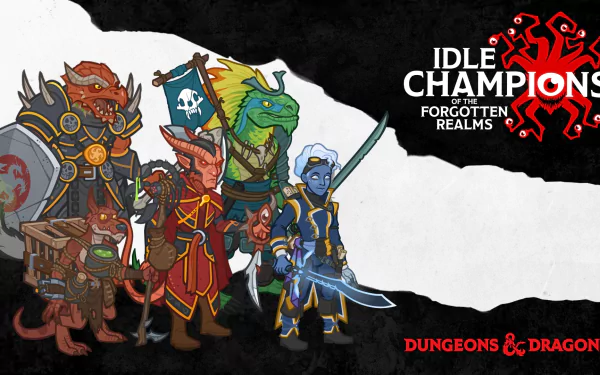 video game Idle Champions of the Forgotten Realms HD Desktop Wallpaper | Background Image